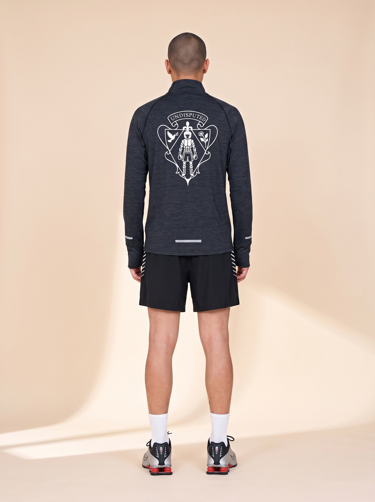 UBG Men's Quarter-Zip Raglan Training Top