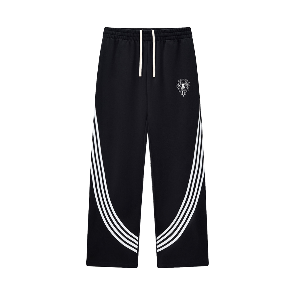 UBG Curved-Stripe Straight Sweatpant