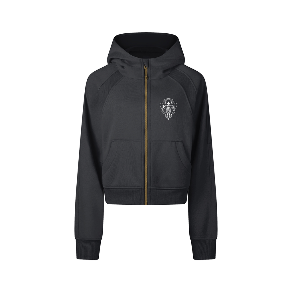 UBG Cropped Zip-Through Hoodie