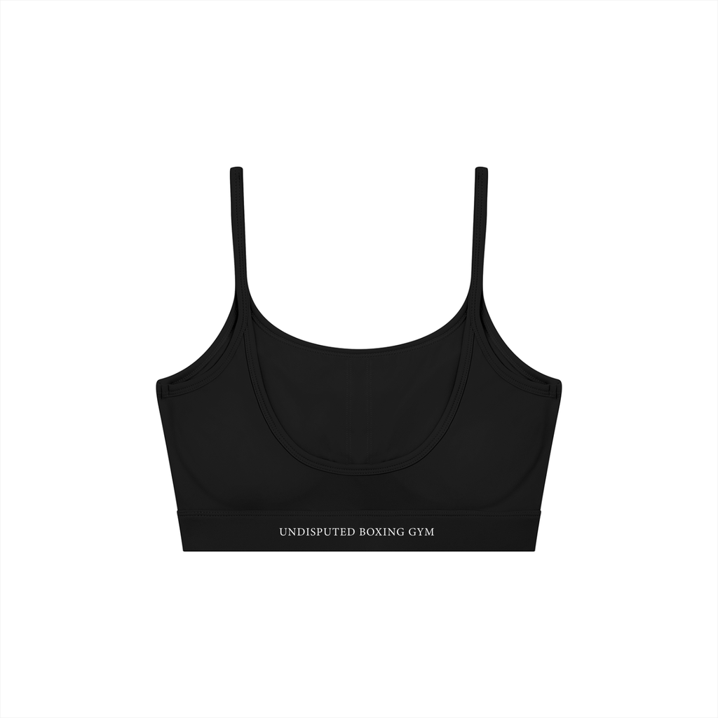 UBG Women's Solid U-Neck Sports Bra